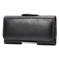 Кожаный чехол кобура для смартфонов с диагональю до 4"