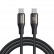 USB-C кабель Type-C 3 метра JOYROOM SA25-CC5 100W в нейлоновой оплетке (Black)