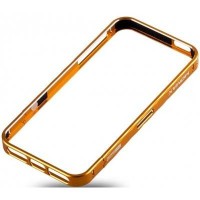 Металлический бампер Momax Pro Frame для iPhone SE / 5S / 5 PFAPIP5L (золотой)