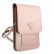 Сумка для смартфонов Guess Wallet Bag Saffiano Triangle logo Pink