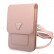 Сумка для смартфонов Guess Wallet Bag Saffiano Triangle logo Pink