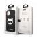 Чехол для iPhone 14 Plus Lagerfeld Liquid silicone Choupette Hard MagSafe Black (KLHMP14MSLCHBK)