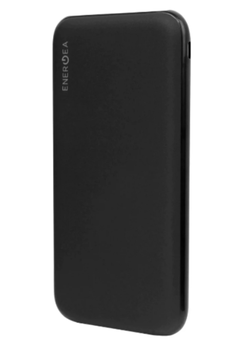 Портативный аккумулятор EnergEA Slimpac 10000 PQ1201, Li-pol 2USB, USB-C, PD18W/QC3.0, Black (SP-PQ1201-BLK)