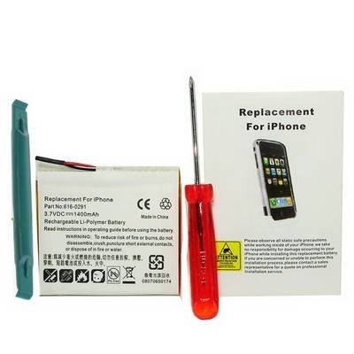 Штатный аккумулятор для iPhone 2G емкость 1400 mAh original АКБ на замену