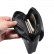 Кожаный вертикальный чехол-сумка для смартфонов до 7.2" кобура с ремешком через плечо и карабином (Black)