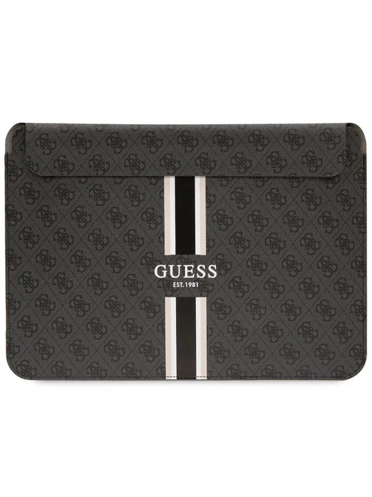 Чехол для ноутбуков 13"/14" Guess Sleeve 4G Stripes Black (GUCS14P4RPSK)