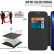 Чехол книжка для iPhone 15 MagSafe RFID с прозрачной панелью и разъемами под карточки (Black)