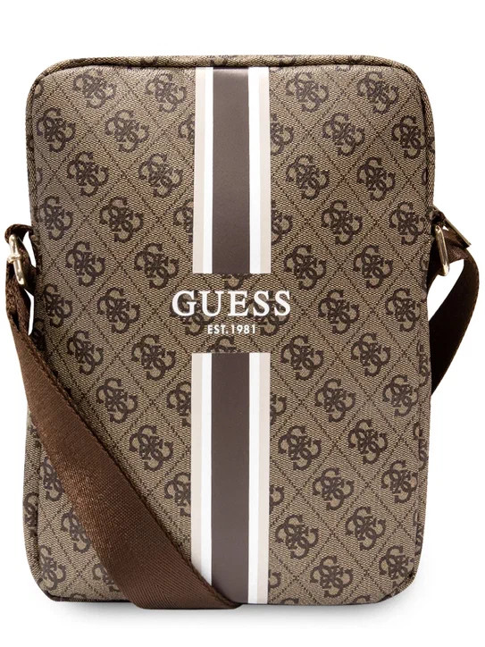 Сумка для планшетов 10" Guess 4G Stripes Bag Brown (GUTB10P4RPSW)