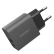 Сетевое зарядное устройство EnergEA Ampcharge USB-C PD20 + USB-A QC3.0 20W, Gunmetal (CHR-AC-PDQ20EU)